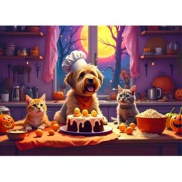 Bluebird Puzzle Puzzle Pâtisserie pour Halloween - 200 à 499 pièces