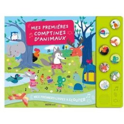 Mes premières comptines d'animaux Raphaëlle Michaud Auzou éveil
