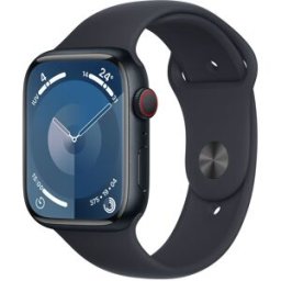 Apple Watch Series 9 45 Mm Numérique 396 X 484 Pixels Écran Tactile 4g Noir Wifi Gps (satellite)
