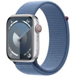 Apple Watch Series 9 45 Mm Numérique 396 X 484 Pixels Écran Tactile 4g Argent Wifi Gps (satellite)