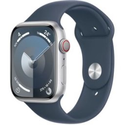 Apple Watch Series 9 45 Mm Numérique 396 X 484 Pixels Écran Tactile 4g Argent Wifi Gps (satellite)
