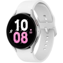 Samsung Galaxy Watch5 3,56 Cm (1.4") Oled 44 Mm Numérique 450 X 450 Pixels Écran Tactile Argent Wifi Gps (satellite)