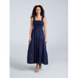 Animal Animal Womens Mabel Maxi Dress bleu FR 42 (EU 40)