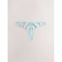 Next String Fleuri brodé de qualité supérieure bleu FR 50 (EU 48)
