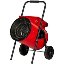 Chauffage électrique de chantier soufflant orientable 15kW 400V mobile MW Tools WEL15T