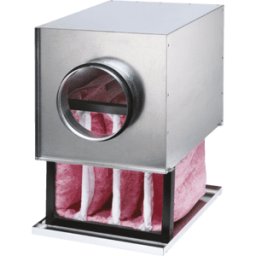 Helios LFBR 125 F7 - Caisson de filtre à air F7 pour conduit DN 125 mm - 08531