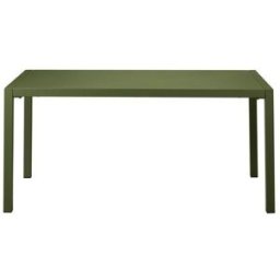 ZAGO STORE Table repas outdoor 160cm métal vert foncé