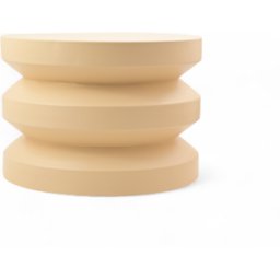 ZAGO STORE Table basse ronde en métal chair