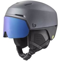 Bollé Casque de ski avec visière BOLLE X-FUSION MIPS (Titanium Black Matte - Photochromic Blue Cat 1 to 3) 59-62 cm