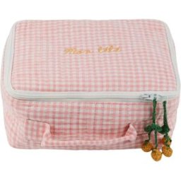 Emile et Ida Malette de rangement Vichy Rose taille unique