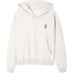 American Vintage Sweat Capuche Baptown Gris chiné L