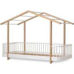 Oliver Furniture Lit Cabane Wood Original Chêne taille unique