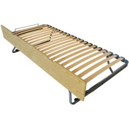 ABC MEUBLES Lit tiroir 90x190 en pin massif - Miel