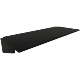 ABC MEUBLES Bureau tablette 140cm en bois pour lit mezzanine - Noir