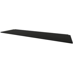 ABC MEUBLES Bureau tablette 200cm en bois pour lit mezzanine - Noir