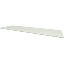 ABC MEUBLES Bureau tablette 200cm en bois pour lit mezzanine - Blanc