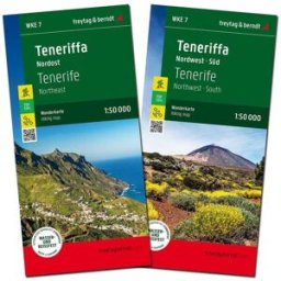 Carte de randonnée - Tenerife Nord et Sud (lot de 2 cartes) Freytag & Berndt
