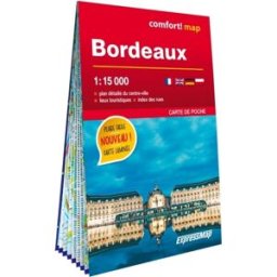 Plan de poche plastifié - Bordeaux mini Express Map