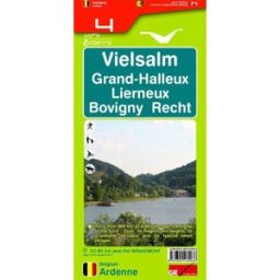 Carte de randonnée n° 4 - Vielsalm, Grand-Halleux, Lierneux, Bovigny, Recht Mini Planet