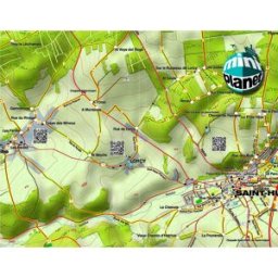 Carte de randonnée n° 19 - Saint-Hubert, Fourneau St-Michel, Barrière de Champlon Mini Planet