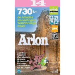 Carte de randonnée n° 14 - Arlon Mini Planet