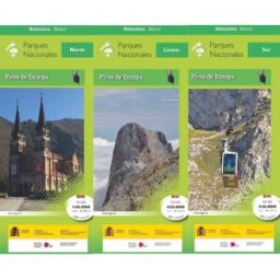 Carte de randonnée - Parc national des Picos de Europa 1:25 000 – 3 cartes + guide (espagnol) CNIG