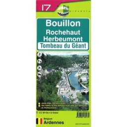 Carte de randonnée n° 17 - Bouillon, Rochehaut, Herbeumont, Tombeau du Géant Mini Planet