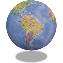 Globe - Ballon gonflable géant - 75 cm de diamètre Balance Planet