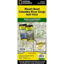Cartes de randonnée - Mt. Hood, n° 820, 821 (lot de cartes) National Geographic