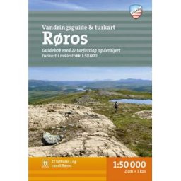 Carte de randonnée - Røros carte + guide (Norvège) Calazo - 1/50 000