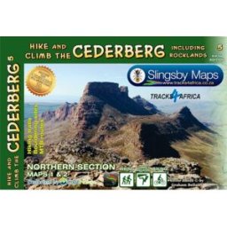 Carte de randonnée imperméable - Cederberg, lot de 2 cartes (Afrique du Sud) Tracks4Africa