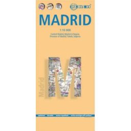 Plan plastifié - Madrid Borch Maps