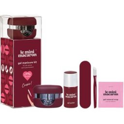 Le Mini Macaron Kit Vernis Semi-Permanent Cassis