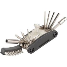 INF Kit d'Outils de Réparation de Vélo 21-en-1 - Clé Multi Hexagonale Pliante Le noir