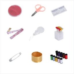 INF Kit de Couture Portable 48 Pièces Compatible Avec Diverses Marques, Outils Essentiels pour Réparations et Projets DIY