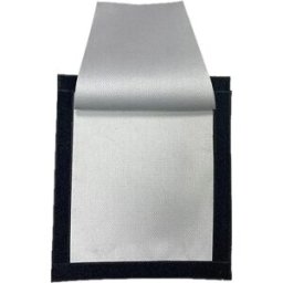 INF Kit cheminée pour tente - Manchon en silicone fibre de verre résistant à 572°F/300°C avec déflecteur de pluie, compatible