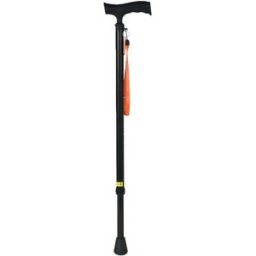 INF Canne de Marche Réglable en Alliage d'Aluminium avec Poignée de Massage et Support d'Aide - Base Simple/Quad