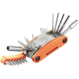 INF Kit d'Outils de Réparation de Vélo 21-en-1 - Clé Multi Hexagonale Pliante Orange
