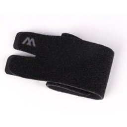 INF Attelle de Support Double Doigt Noir - Protection et Maintien pour Activités Sportives L