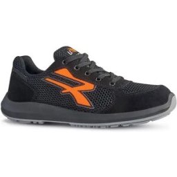 U-power Chaussures De Sécurité Atos Black / Orange EU 45