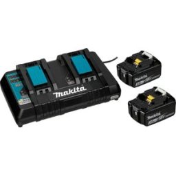 Makita Chargeur De Batterie 199482-2 18v 5.0 Ah Black / Blue One Size