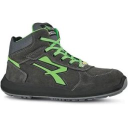 U-power Chaussures De Sécurité Aries Black / Green EU 40