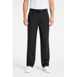Isacco Pantalon de chef homme Vienna noir 65% Polyester 35% Coton