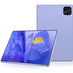Tablette 10.1 Pouces 4g Lte Double Sim 4 Go 64 Go Android 12 Octa Core Violet Yonis