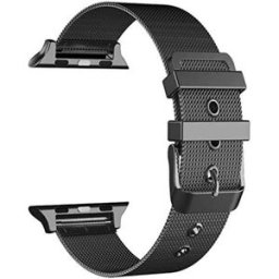 Bracelet À Montre Cool Apple Watch Series 1/2/3/4/5/6/7/se (42-44 Mm) Noir