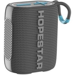 Enceinte Bluetooth Étanche Ipx7 Son Haute-fidélité Lecture Tf Aux Mp3 Wav Gris Yonis