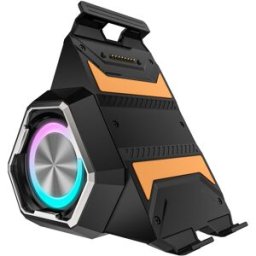Enceinte Bluetooth Sans Fil Avec Support Tablette Et Led Colorées Puissance 9w Yonis