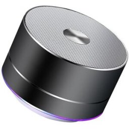Enceinte Bluetooth Portable Led Stéréo Avec Micro Et Basses Puissantes Yonis