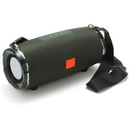 Enceinte Bluetooth Portable Waterproof Avec Basses Surround Support Fm Tf Card Vert Yonis