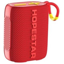 Enceinte Bluetooth Étanche Ipx7 Son Haute-fidélité Lecture Tf Aux Mp3 Wav Rouge Yonis